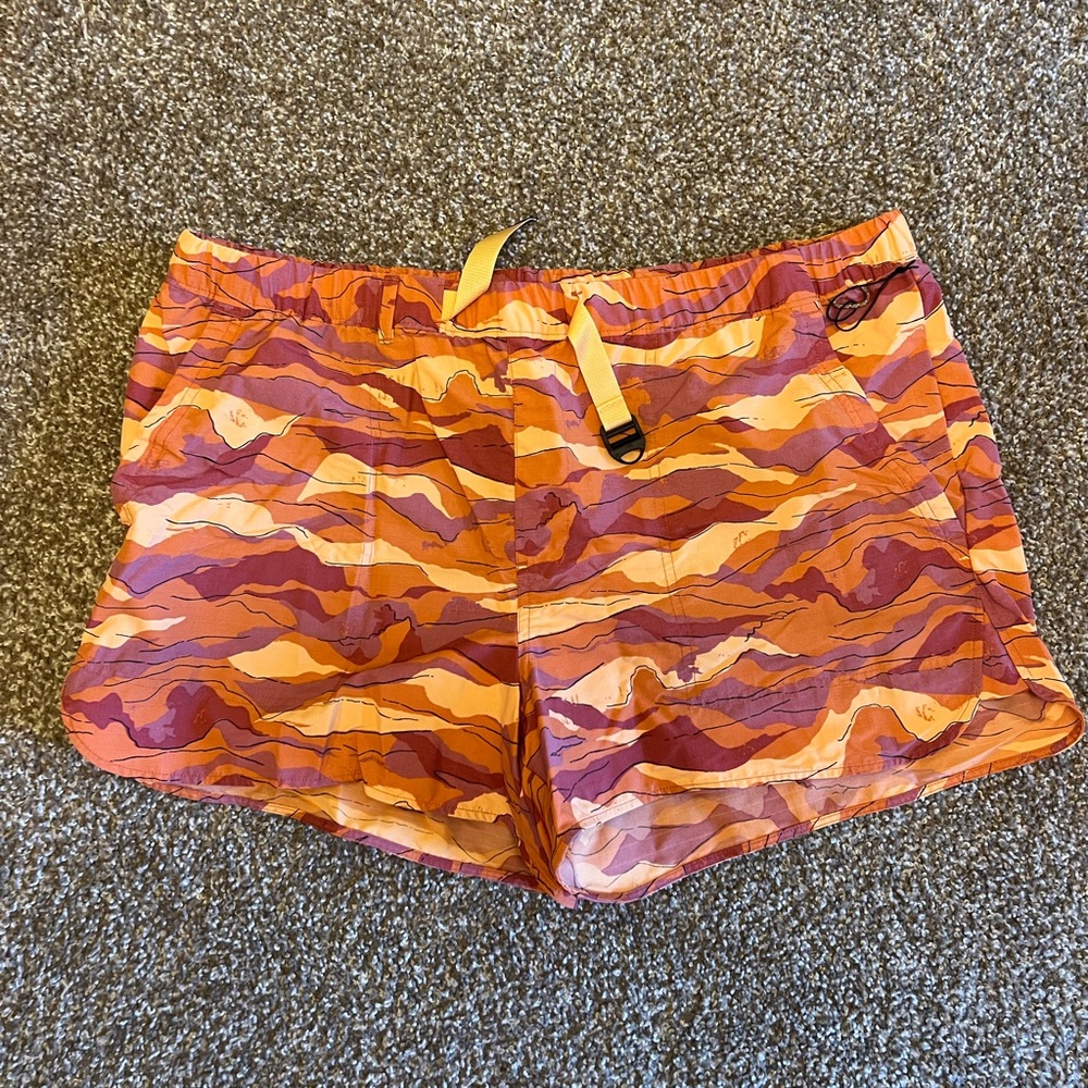 REI Orange and Purple Women's Athletic Shorts